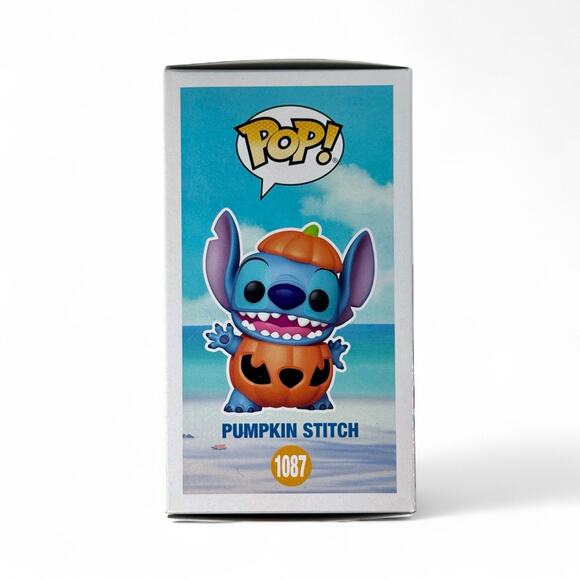 Funko Pop Unopened Pumpkin Stitch 1087 Disney Lilo & Stitch Hot Topic Exclusive - Picture 4 of 6